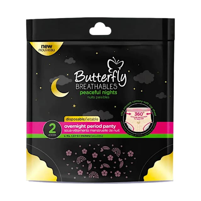 Butterfly Disposable Period Panty 2pcs