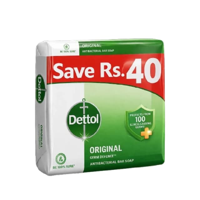 Dettol Original Bath Soap Save Rs.40 Bundle