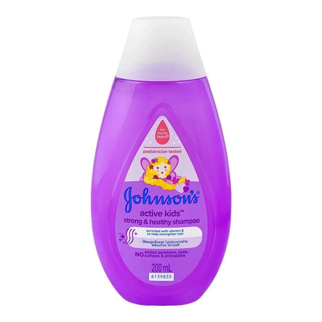 Johnson's Active Kids Strong & Healthy Shampoo 200ml