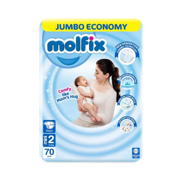Molfix Diapers No.2 Mini 70pcs