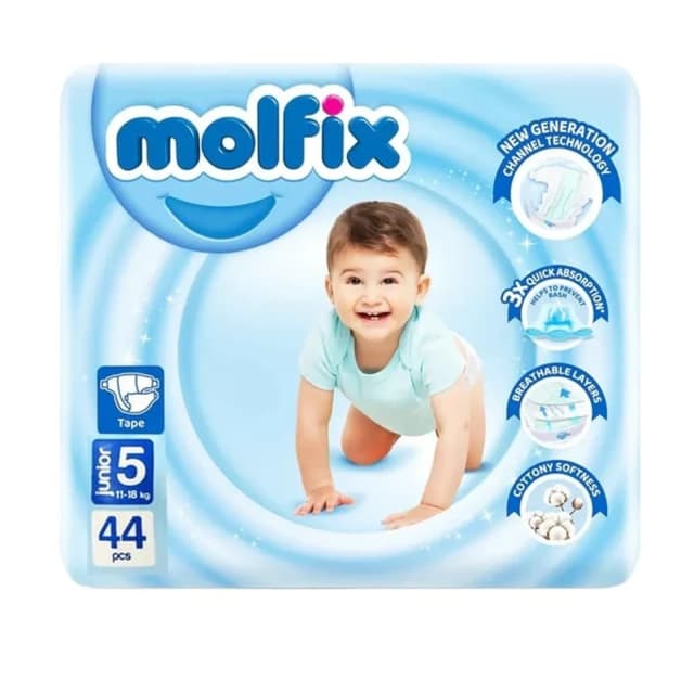 Molfix Diapers No.5 Junior 44pcs