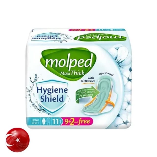 Molpad Maxi Thick Hygiene Shield With Barrier 9+2 pads