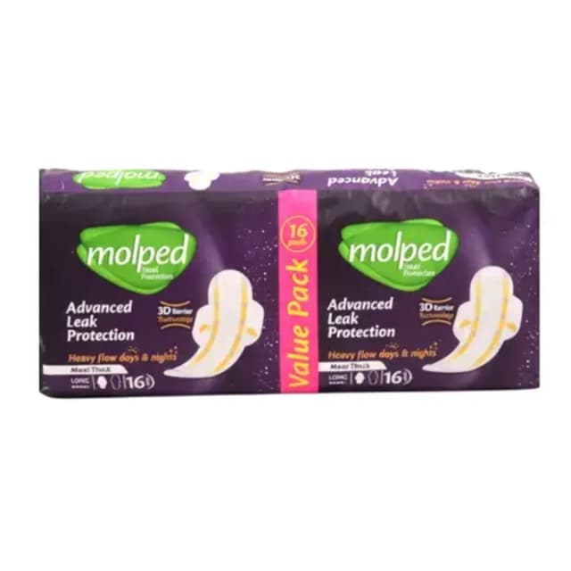 Molped Total Protection Advanced Leak Protection 16 pads