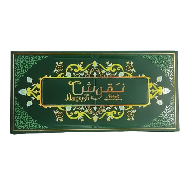 Naqoosh Prime Perfumed Tissue Green 300 Sheets 2ply