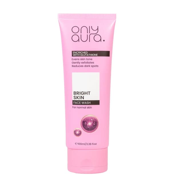 Only Aura Bright Skin Face Wash For Normal Skin 100ml