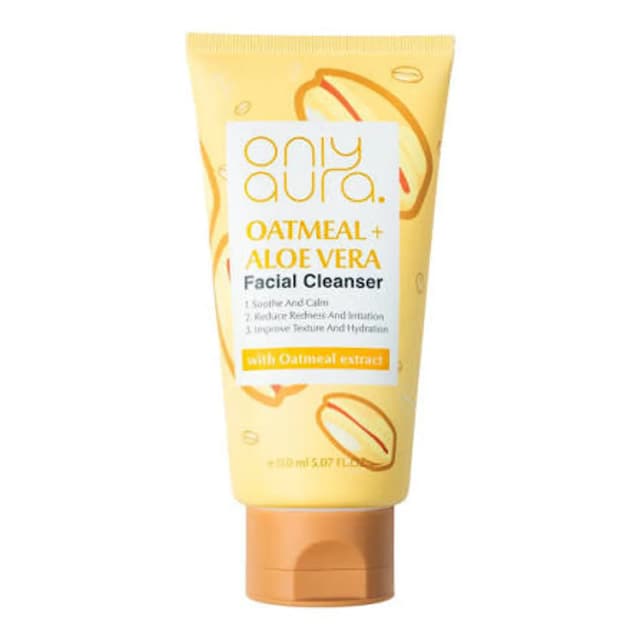 Only Aura Oatmeal + Aloe Vera Facial Cleanser 150ml