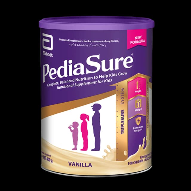 Pedia Sure Nutritional Supplement Powder Vanilla Flavor 400gm