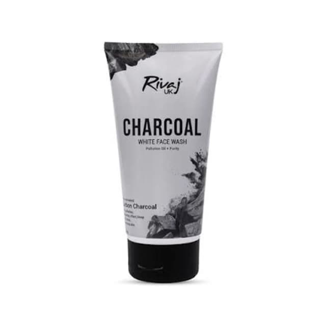 Rivaj Charcoal White Face Wash 100ml