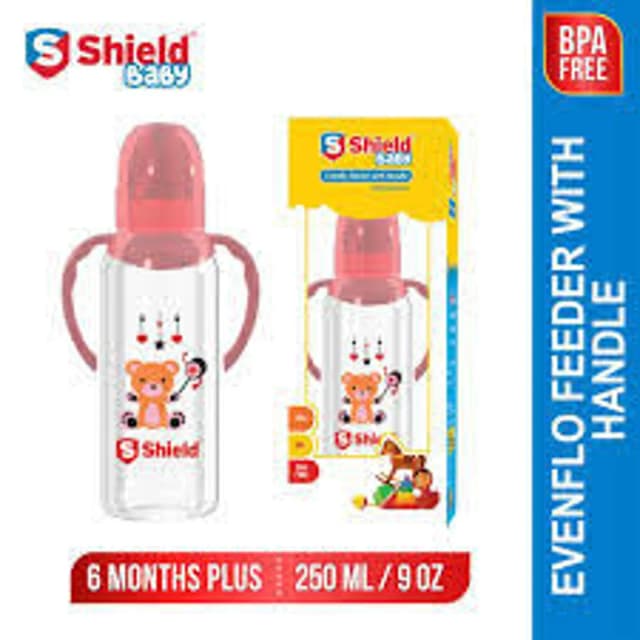 Shield Baby Evenflo Feeder With Handle 250Ml 6M+