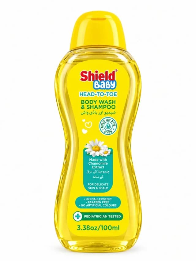 Shield Baby Head To Toe Body Wash & Shampoo 100Ml