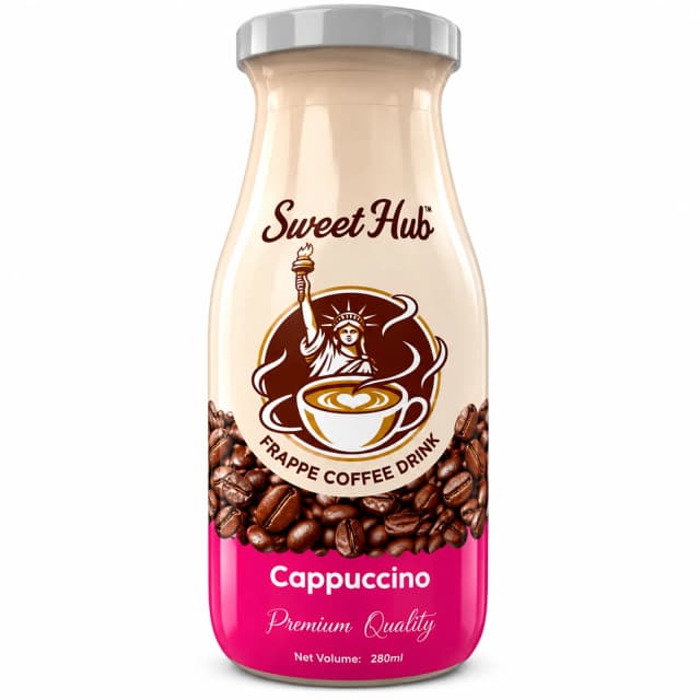 Sweet Hub Frappe Coffee Drink Capuccino 280Ml