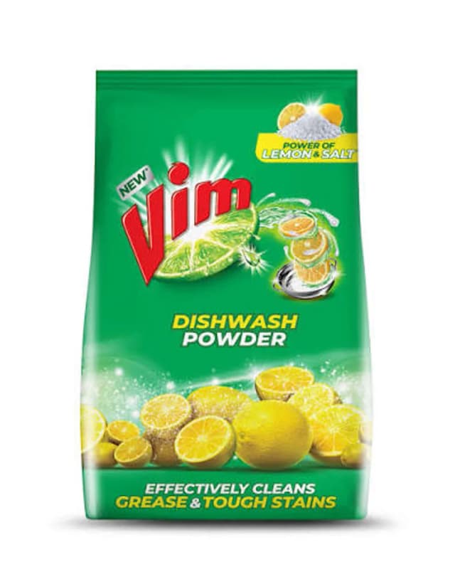 Vim Dish Wash Powder Lemon & Salt 750gm