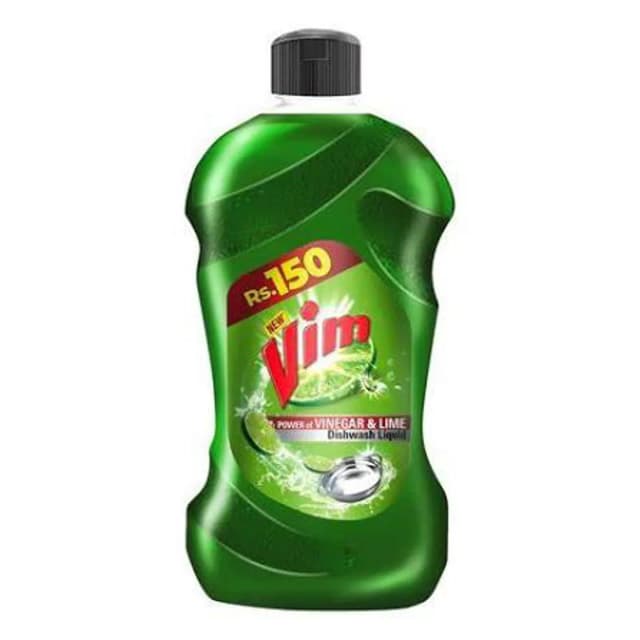 Vim Liquid Lime & Vinegar Dish Wash Liquid 250ml