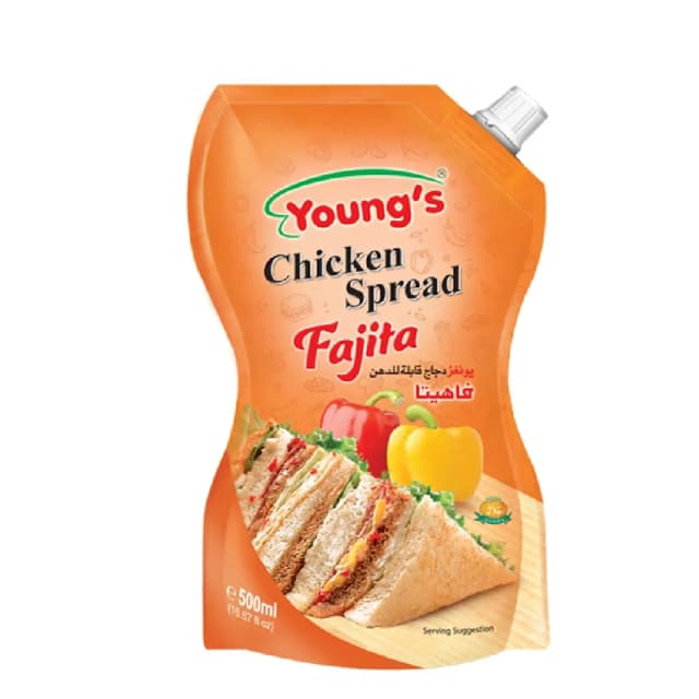 Youngs Chicken Spread Fajita 500Ml