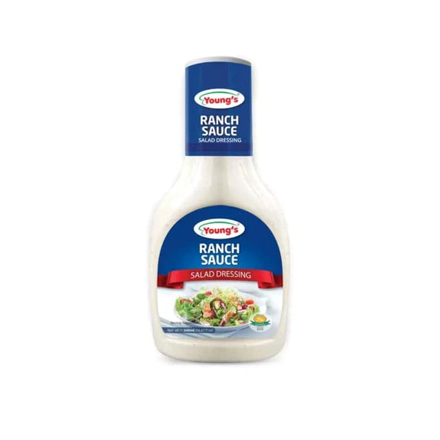 Youngs Ranch Sauce Salad Dressing 500Ml