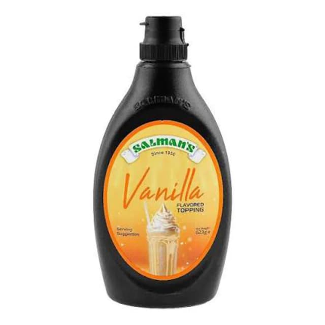 Salmans Vanilla Flavored Topping 623gm