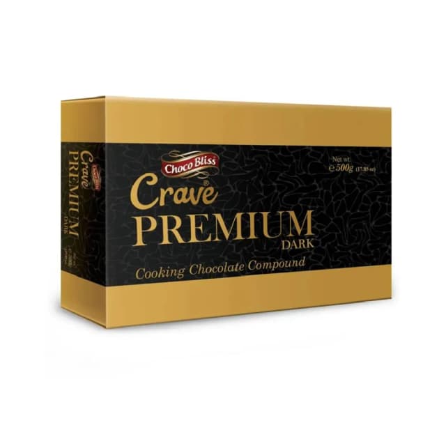 Crave Choco Bliss Premium Dark Chocolate Compound 500gm
