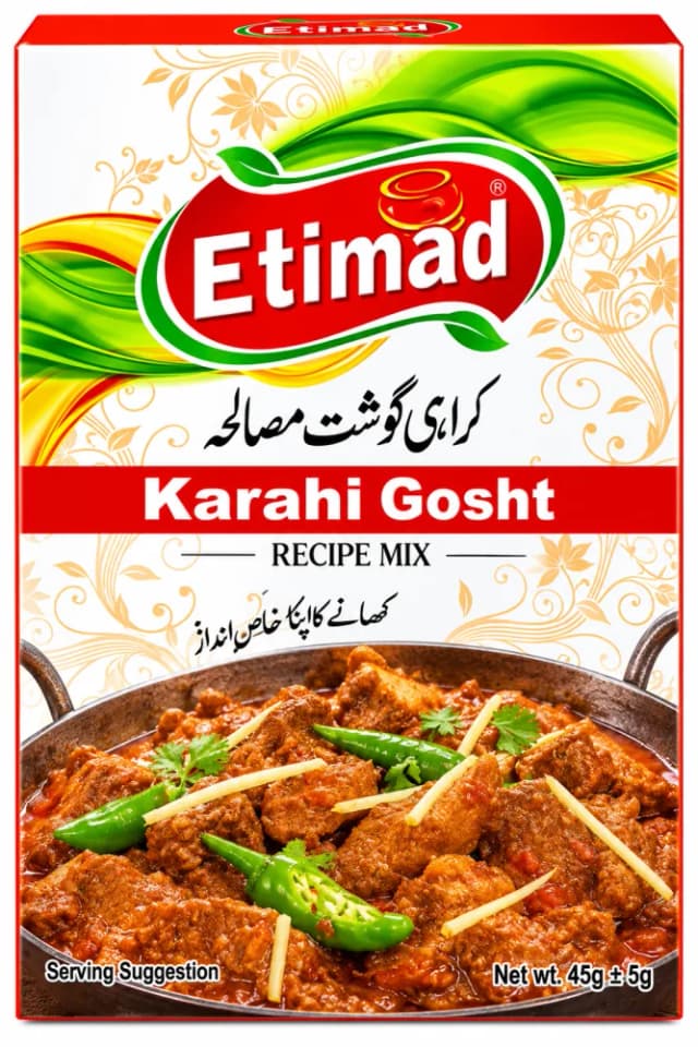 Etimad Karahi Gosht Masala 45Gm Rs.140