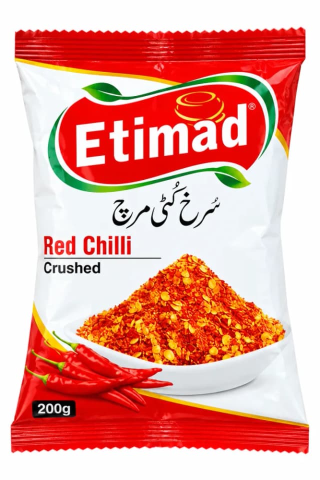 Etimad Red Crushed Chilli 200Gm