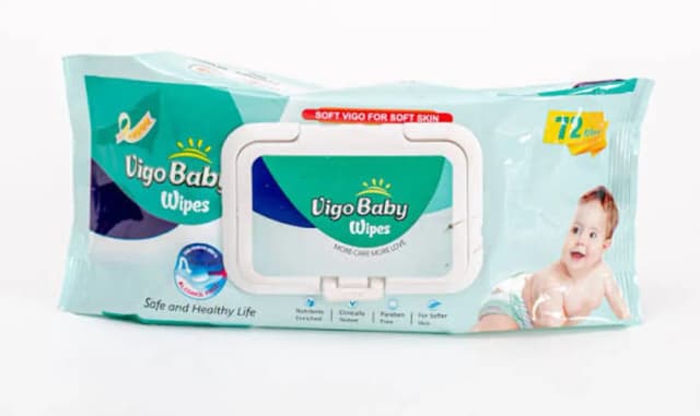 Vigo Baby Baby Wipes 72 Sheets