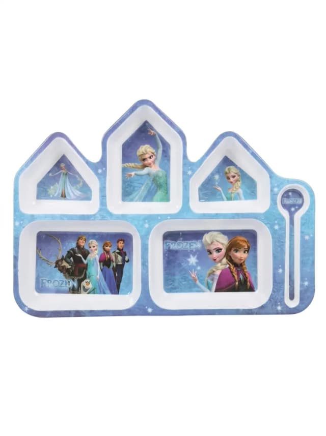 Disney Frozen Themed Children Divided Food Tray