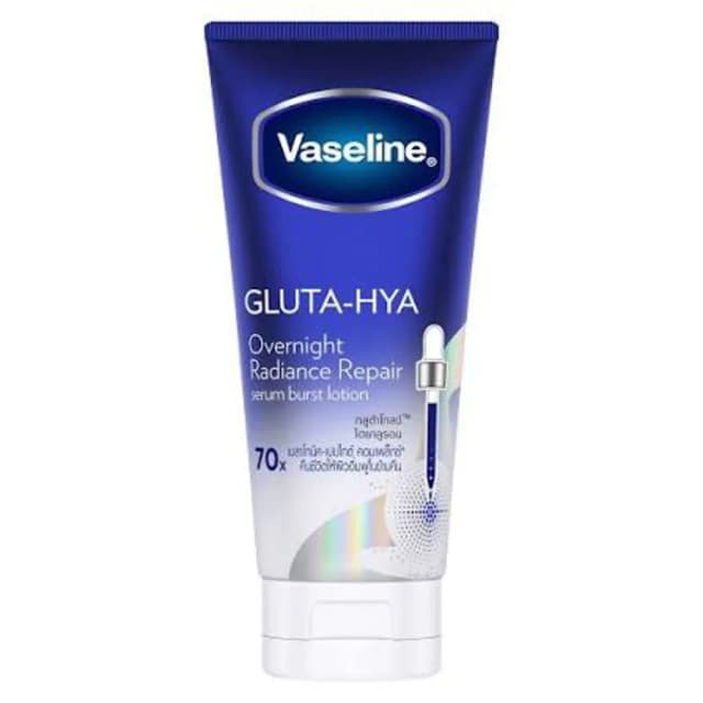 Vaseline Healthy Bright Gluta-Hya Serum Brust Lotion Overnight Radiance Repair 70ml